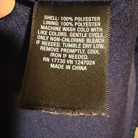 Mossimo Supply Co. Blue and Purple Tie-Dye Midi Dress - Picture 12 of 12